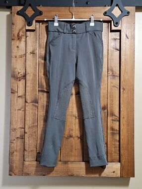 Dover Saddlery Riding Sport Girls’  Lightweight Knee-Patch Jodhpur  8